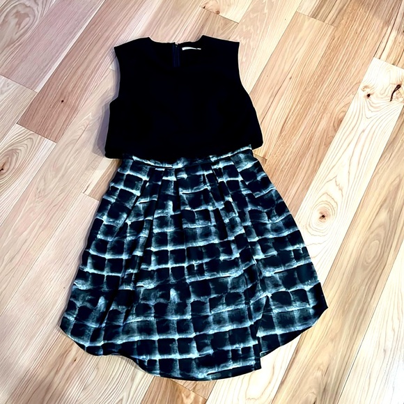 Rachel Rachel Roy black and white bottom dress with black - Picture 1 of 4